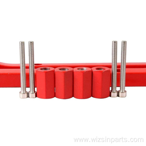 Red Rear Aluminum Grab Handle Je Wrangle